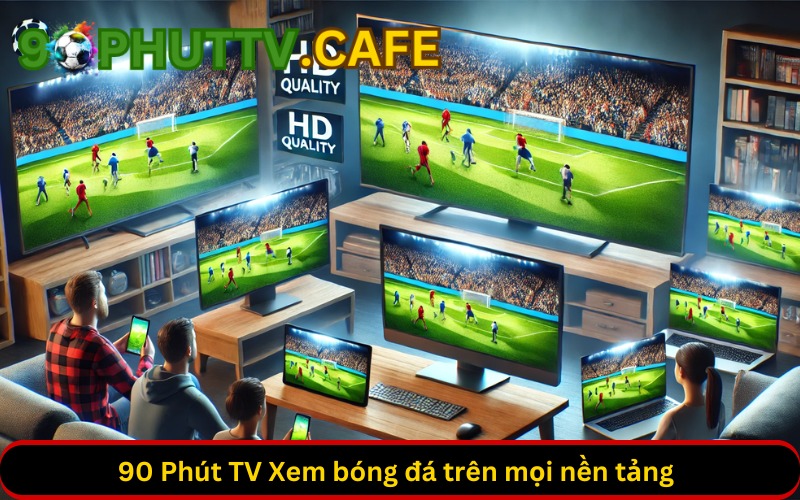 90 Phút TV Xem bóng đá trên mọi nền tảng