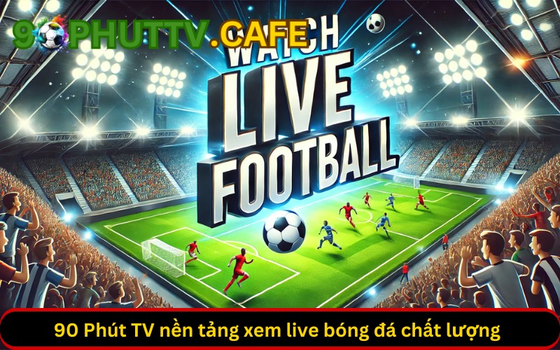 90 Phút TV nền tảng xem live bóng đá chất lượng